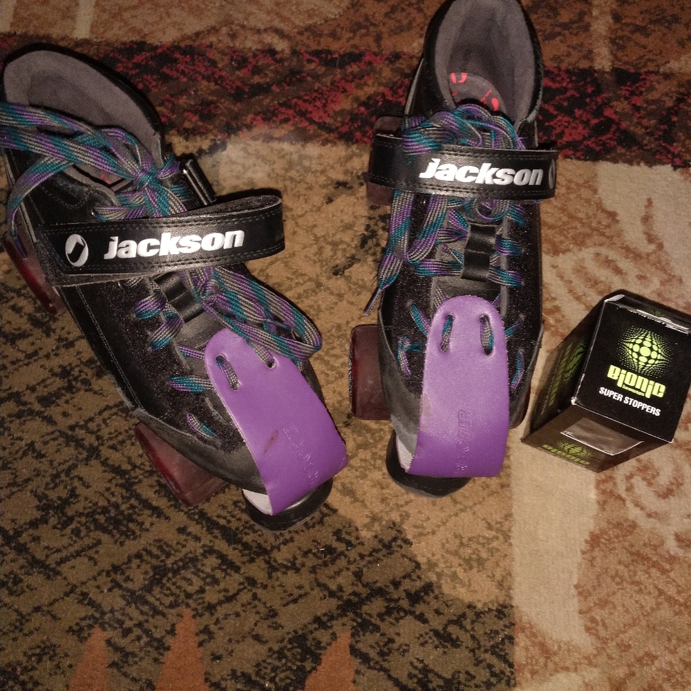 Jackson elite roller skates size 8